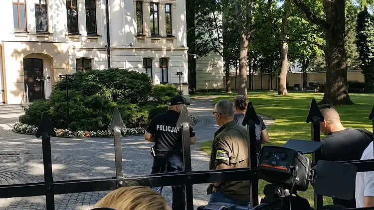 Interwencja policji w Trybunale Konstytucyjnym