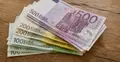 Banknoty euro - grafika poglądowa