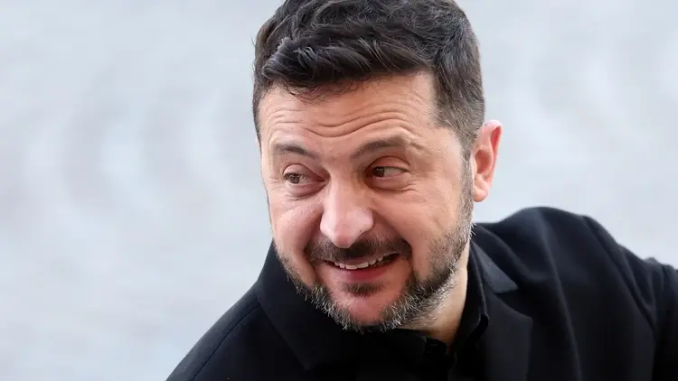 Prezydent Ukrainy Wołodymyr Zełenski