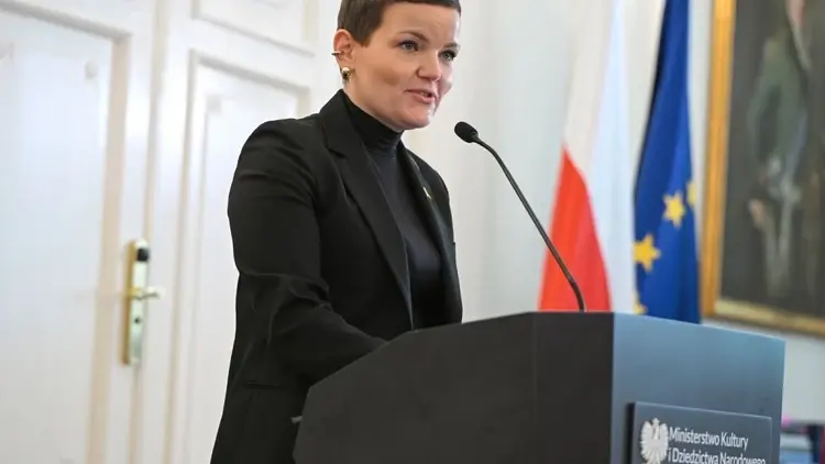 Marta Cienkowska przemawia