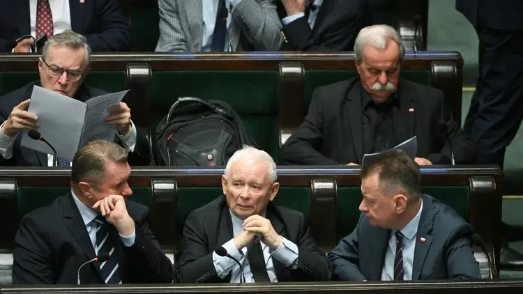 Prezes PiS Jarosław Kaczyński