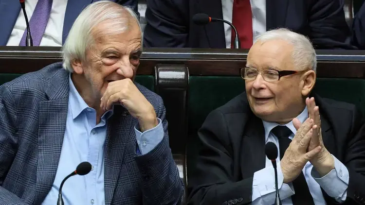 Ryszard Terlecki i Jarosław Kaczyński