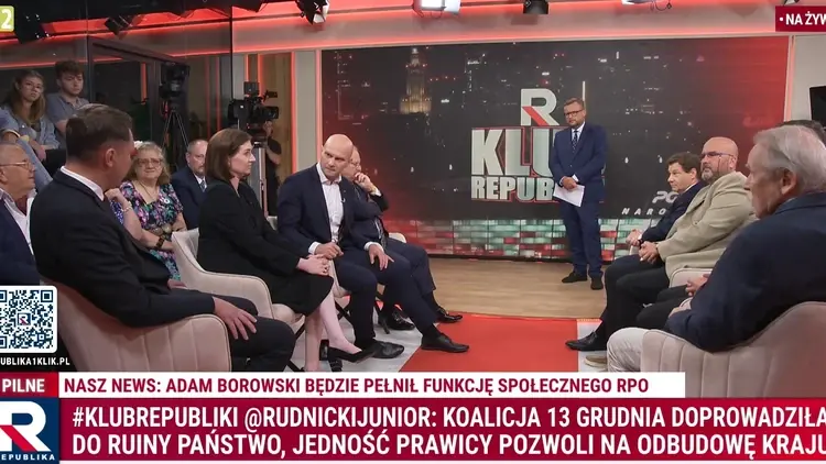 Bartłomiej Mickiewicz w "Klubie Republiki"