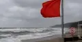Sztorm na Bałtyku i czerwona flaga