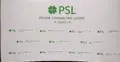 Ścianka PSL w Sejmie - grafika poglądowa
