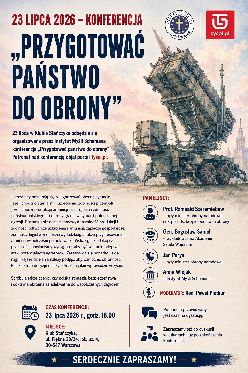 Przygotować państwo do obrony - plakat