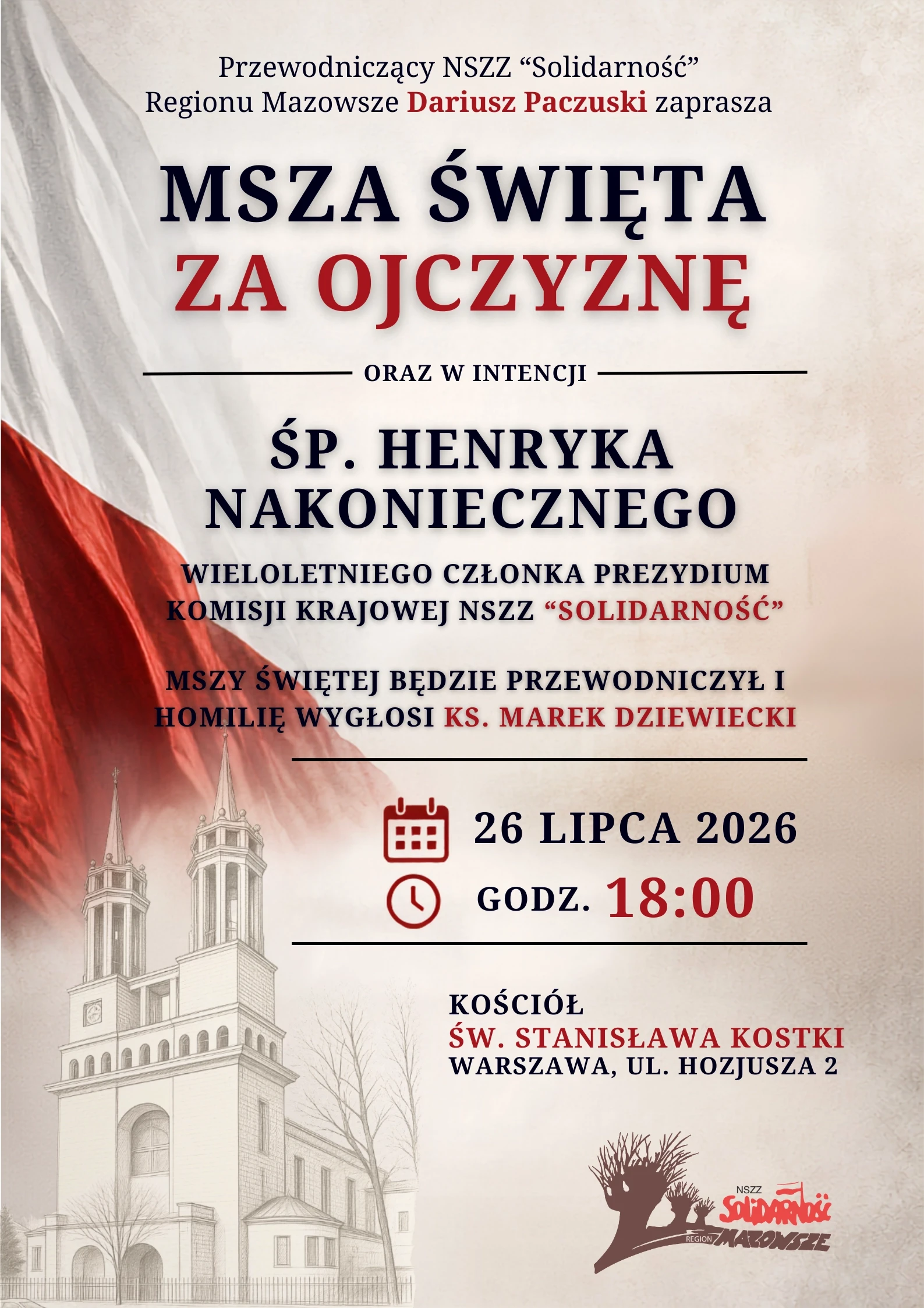 Plakat Msza (1)