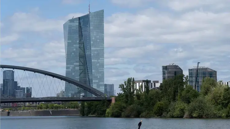 Siedziba Europejskiego Banku Centralnego we Frankfurcie nad Menem
