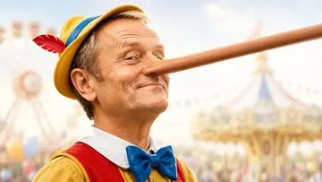 Donald Tusk. Pinokio