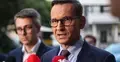 Mateusz Morawiecki w drodze na spotkanie członków stowarzyszenia „Rozwój Plus”