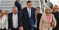 Mateusz Morawiecki i członkowie stowarzyszenia „Rozwój Plus”