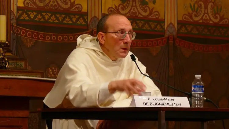 Ojciec de Blignières, ksiądz tradycjonalistą