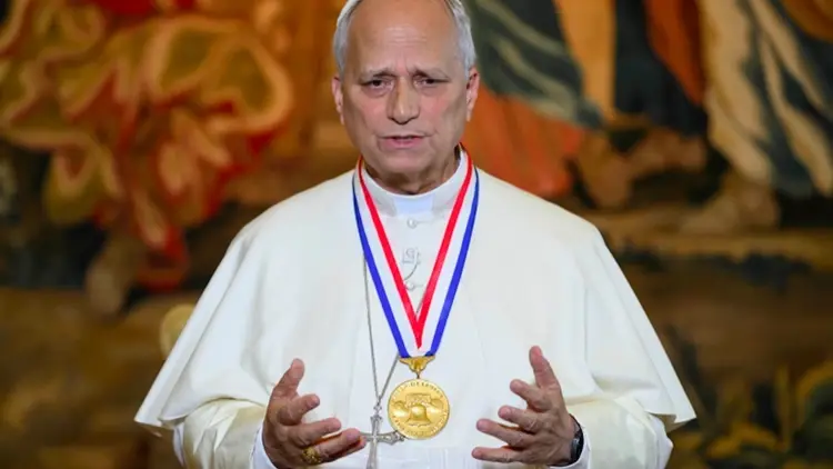 papież otrzymał medal wolności