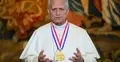 papież otrzymał medal wolności 