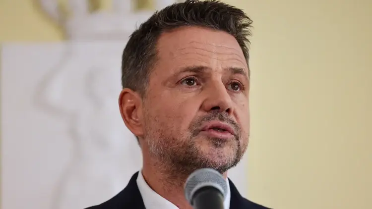 Prezydent Warszawy Rafał Trzaskowski