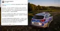 Radiowóz policji i wpis Przemysława Czarnka po uruchomieniu syren alarmowych na Lubelszczyźnie.