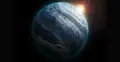 kosmos zdj. ilustr. planeta na tle gwiazdy