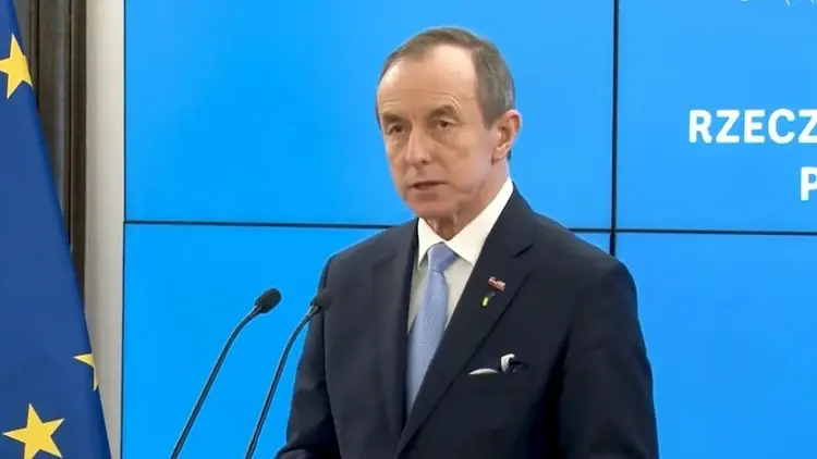 Tomasz Grodzki przemawia