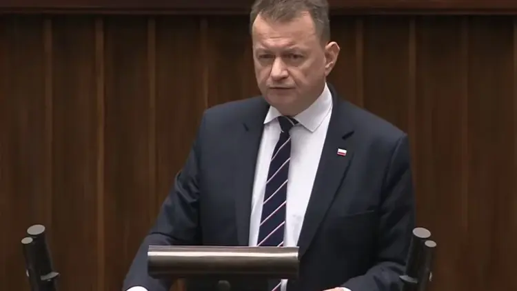 Janusz Błaszczak w sejmie