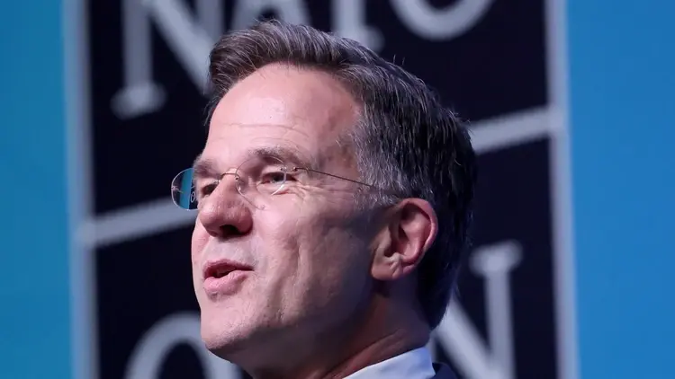 Sekretarz generalny NATO Mark Rutte