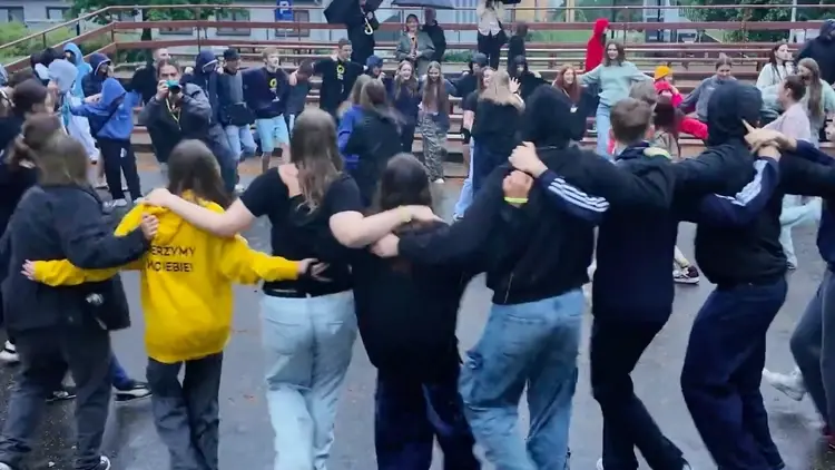 młodzież salwatoriańska na wakacjach