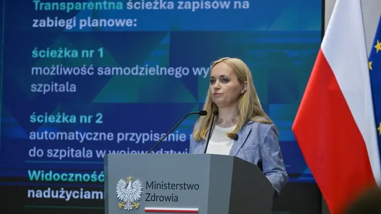 Minister zdrowia Jolanta Sobierańska-Grenda