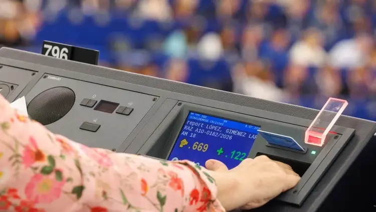 Głosowanie w Parlamencie Europejskim