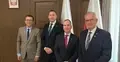 Delegacja z Mielca na spotkaniu z Adamem Andruszkiewiczem