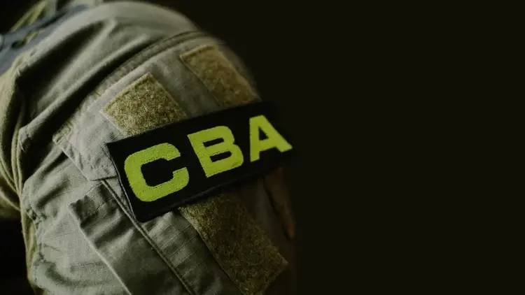 rękaw munduru z naszywką cba