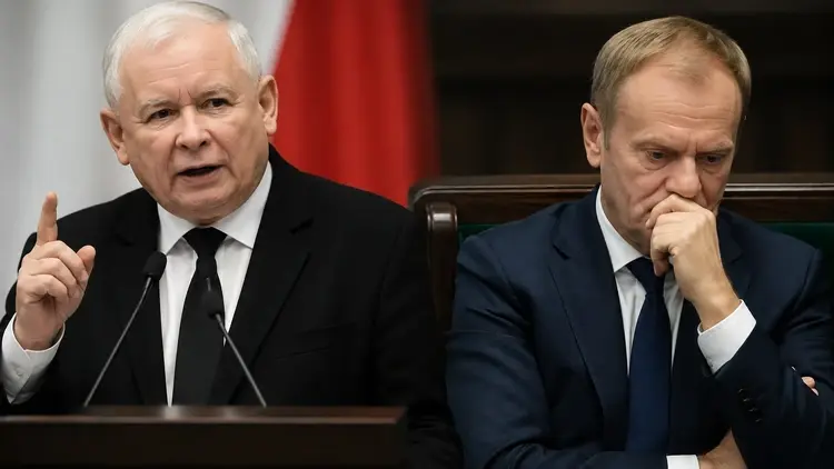 Kaczyński: Radykalny brak poparcia dla Tuska to zapowiedź zmiany władzy