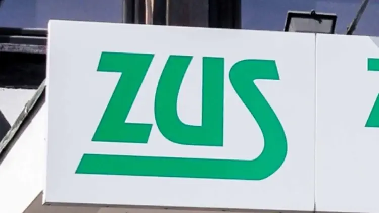 ZUS wejście szyld