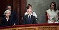 Andras Baka w węgierskim parlamencie