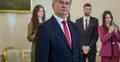 Zbigniew Kapiński podczas nominacji w pałacu prezydenckim