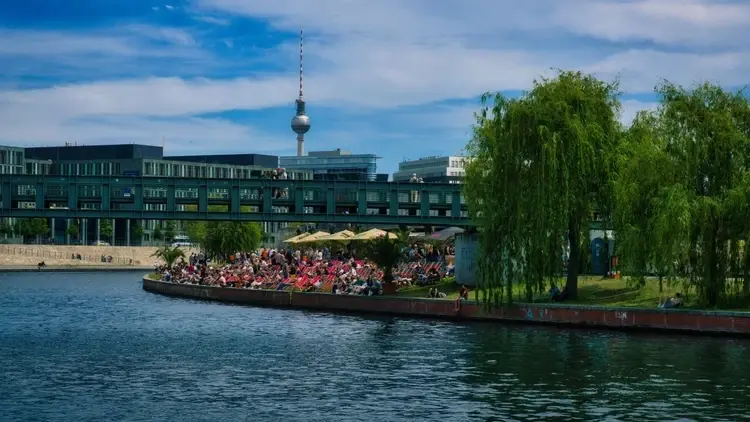 Berlin widok na wieżę TV