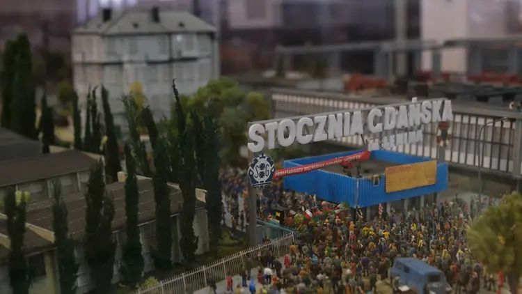 Diorama Stoczni Gdańskiej w historycznej Sali BHP 14 sierpnia 2026 r.