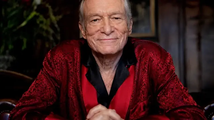Hugh Hefner - grafika wygenerowana przez AI