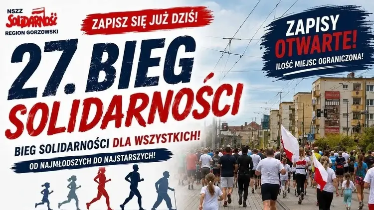 27. Bieg Solidarności w Gorzowie Wielkopolskim