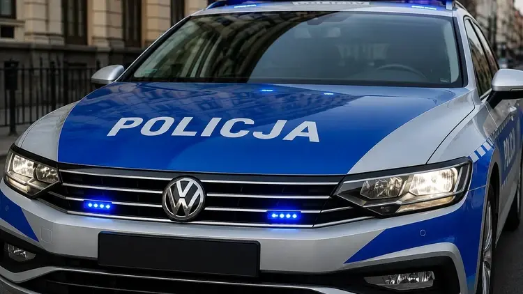 Radiowóz - zdjęcie wygenerowane przez AI