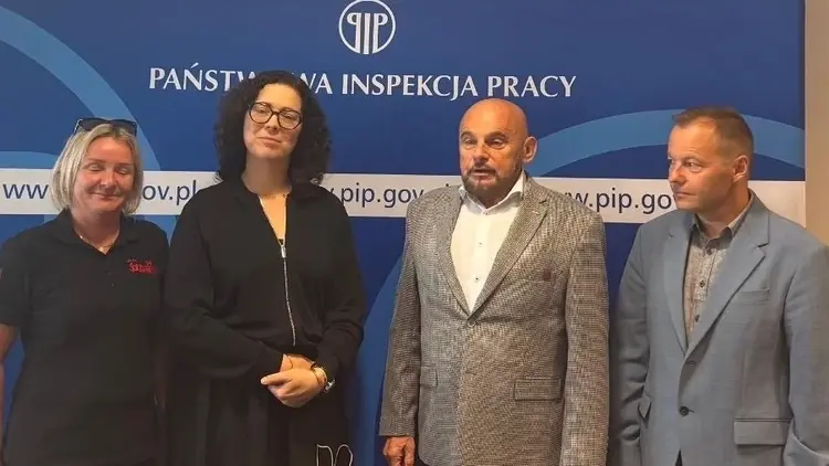 Handlowa Solidarność po spotkaniu w GIP