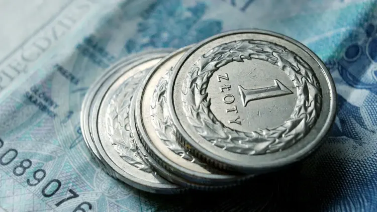 Polskie pieniądze i banknoty