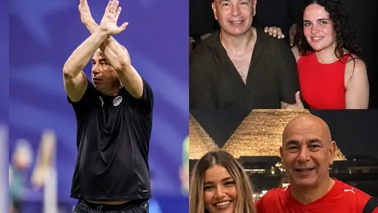 Hossam Hassan z żonami - grafika AI