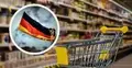 Sklep i flaga Niemiec – zdjęcie ilustracyjne