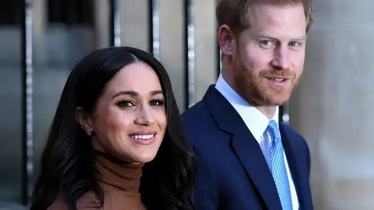 Książę i księżna Sussex - zdjęcie wygenerowane przez AI