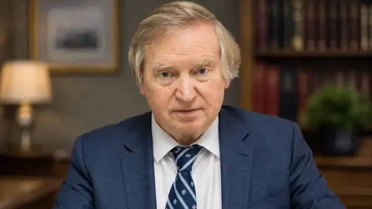 Prof. Ryszard Piotrowski, konstytucjonalista - zdjęcie wygenerowane przez AI