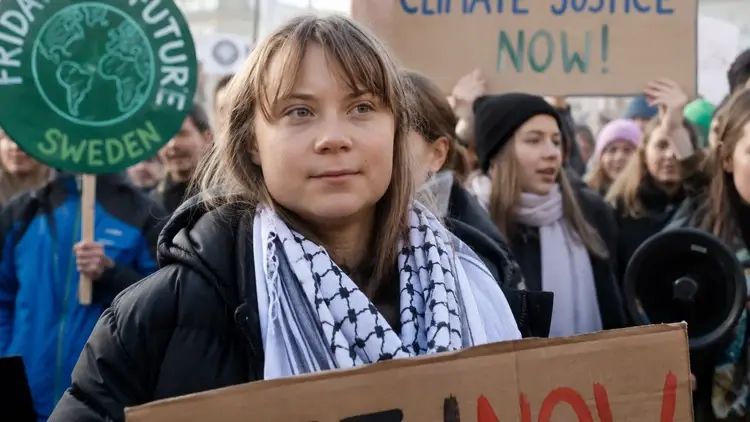 Greta Thunberg - zdjęcie wygenerowane przez AI