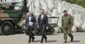 Władysław Kosiniak-Kamysz, Cezary Tomczyk i zastępca szefa Sztabu Generalnego Wojska Polskiego gen. broni Stanisław Czosnek
