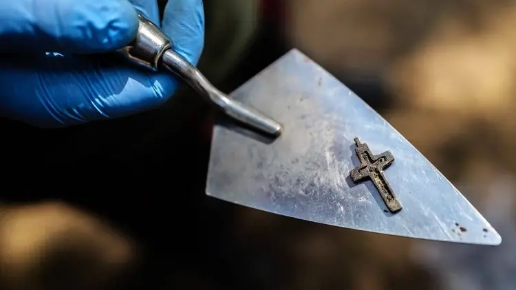 Prace archeologiczne nad jeziorem Borówno
