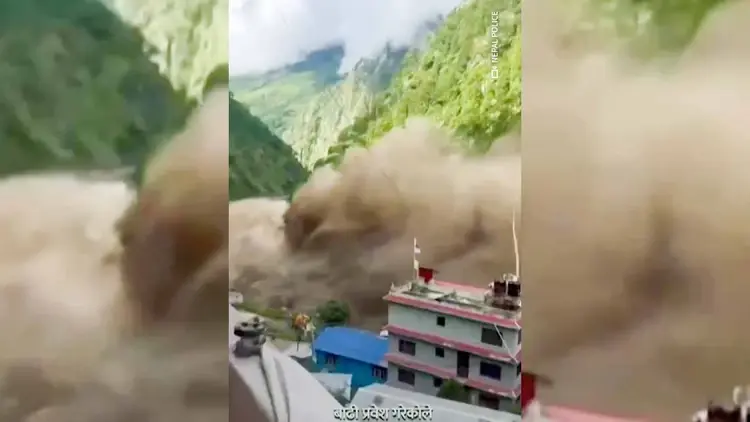 Potężna powódź w Nepalu
