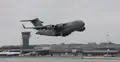 Amerykański C-17 - zdjęcie wygenerowane przez AI