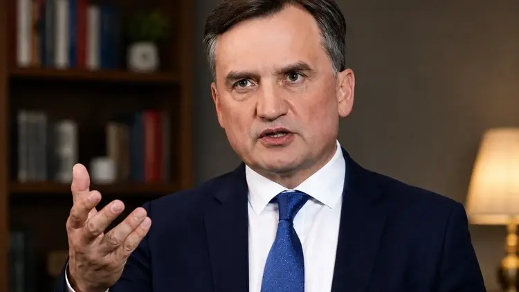 Były minister sprawiedliwości Zbigniew Ziobro - zdjęcie wygenerowane przez AI